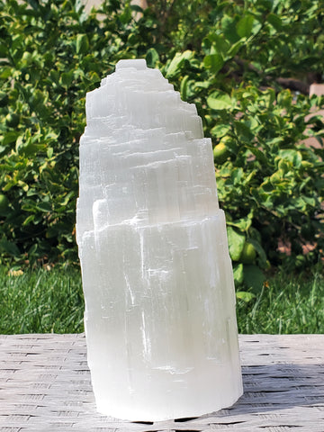 Selenite Lamp